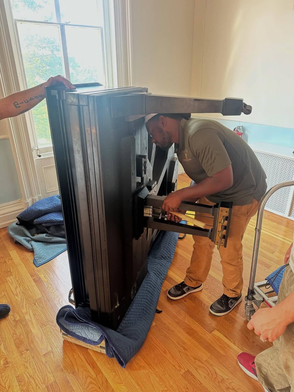 Supreme Pianos moving team