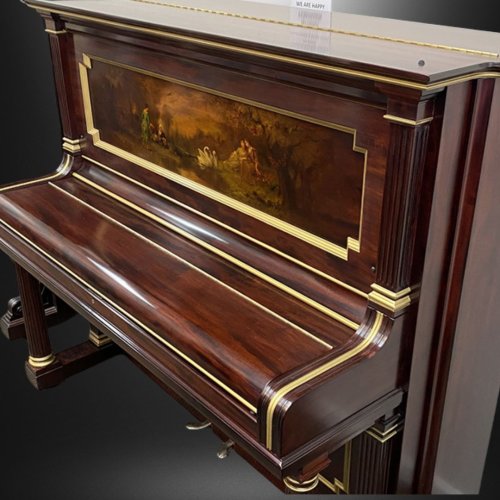 Steinway Art Case Piano with Oil Painting 